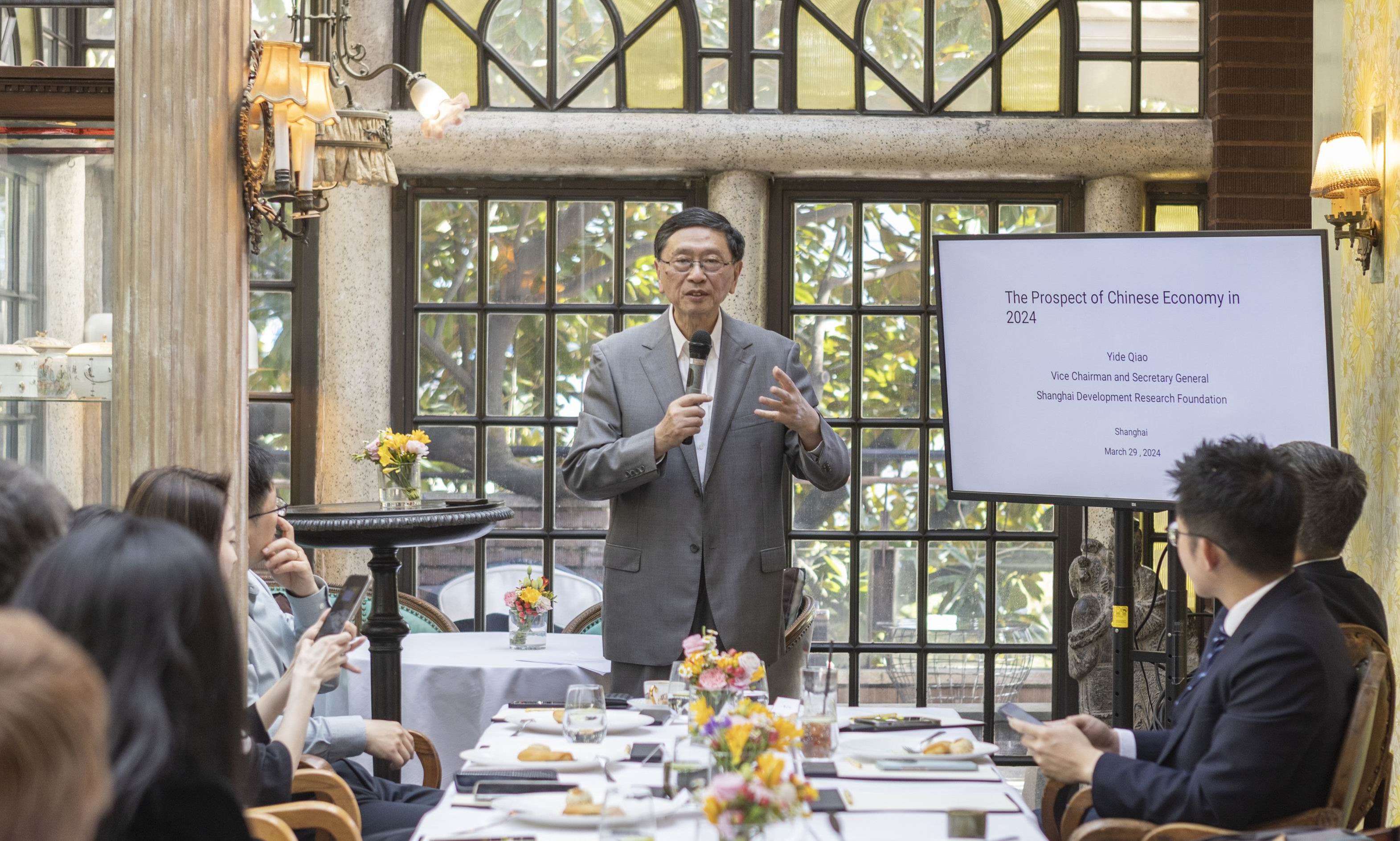 Secretary General Yide Qiao made a speech on Mar. 2024